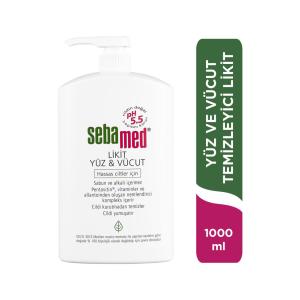 Sebamed Likit Yüz & Vücut Temizleyici 1000 ml - Hassas Ciltler İçin 4103040134509