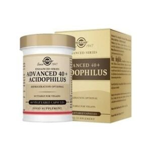 Solgar Advanced 40+ Acidophilus 60 Kapsül 033984007765