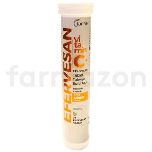 Forthe Vitamin C + Çinko 20 Efervesan Tablet 8690957003852