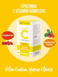 Dr.Gülzari Lipozomal Vitamin C Kompleks 30 Çiğneme Tableti 8699868780074