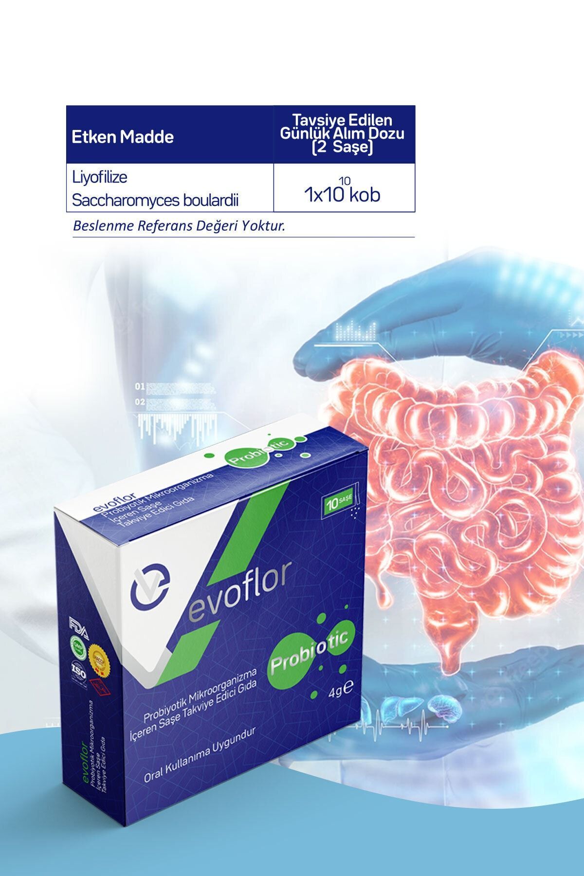 Evoflor Probiyotik 10 Saşe 8683873585038