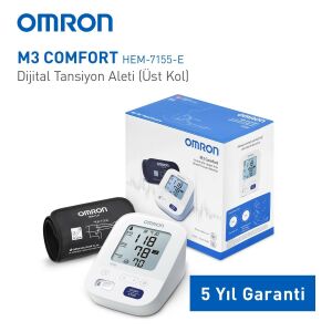 Omron M3 Comfort HEM-7155-E Koldan Ölçer Tansiyon Aleti 4015672113480
