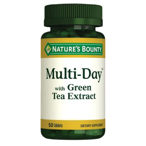 Nature's Bounty Multi-Day with Green Tea Extract 50 Tablet 074312003080