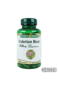 Nature's Bounty Valerian Root 450 mg With Passion Flower 100 Kapsül