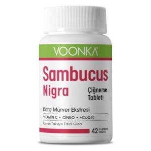 Voonka Sambucus Nigra Çiğneme 42 Tablet 8682241302260