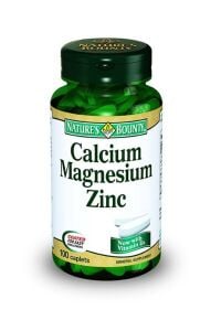 Nature's Bounty Calcium Magnesium Zinc 100 Tablet
