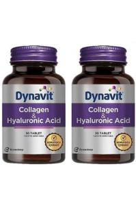 Dynavit Collagen Hyaluronic Acid 30 Tablet x2 Adet