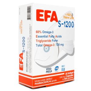 New Life EFA S-1200 mg 45 Kapsül 7640128140290