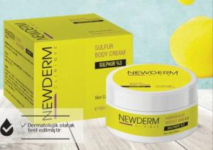 NEWDERM Kükürtlü Vücut Kremi 8699153010305