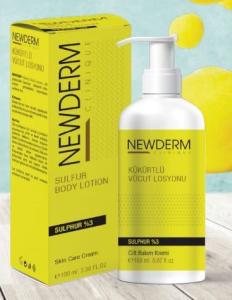 NEWDERM Kükürtlü Vücut Losyonu 8699153010244