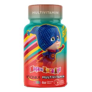 Voonka Kids Maşa ile Koca Ayı Multivitamin 62 Tablet 8682241302321