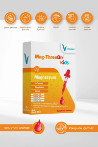 Mag-Threeon Kids Magnezyum Damla 30 ml 8683555372369