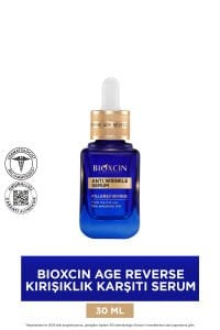 Bioxcin Age Reverse Kırışıklık Karşıtı Serum 30 ml -  Retinol, Kolajen Dolgunluk, Sıkılık