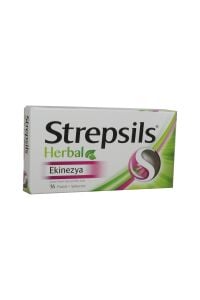 STREPSİLS Herbal Ekinezya Boğaz Pastili