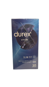 Durex Prezervatif Slim Fit Uyum 10'lu 5052197060980