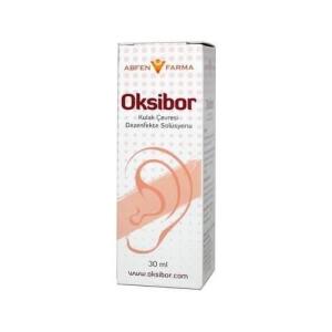 Abfen Farma Oksibor Kulak Damlası 30 ml 8699220000451