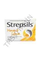Strepsils Limon & Bal Aromalı Pastil