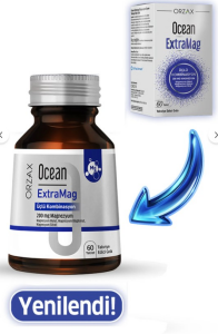 Ocean ExtraMag 60 Tablet Yeni Ambalaj  850069594817