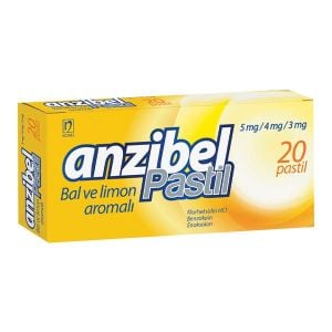 Anzibel Bal Limon 20 Pastil 8699540110038