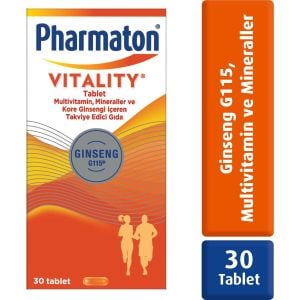 Pharmaton Vitality 30 Tablet 8683060010220