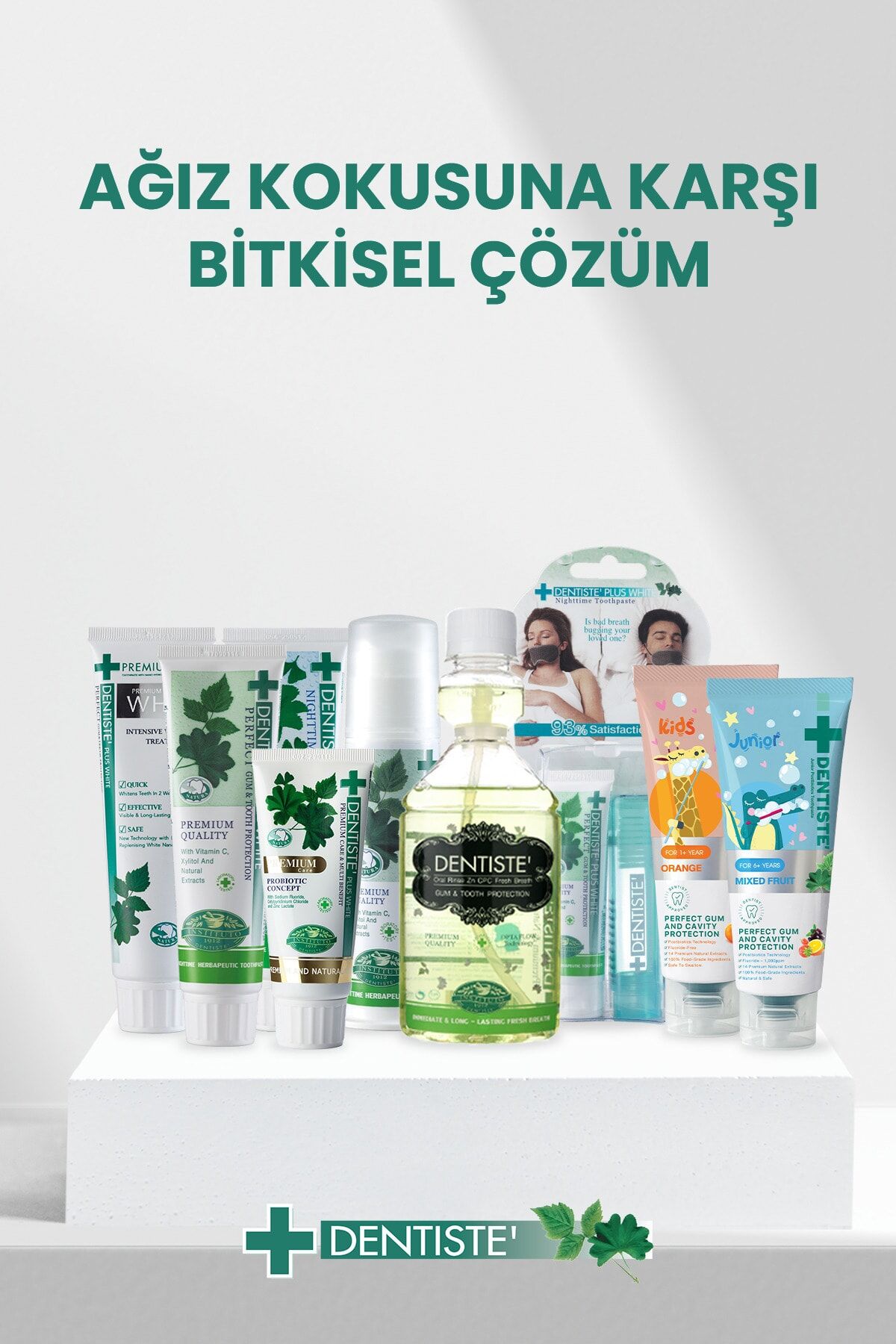 Dentiste Kids Florürsüz Portakal Aromalı Diş Macunu 1-6 Yaş