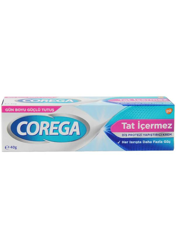 Corega Gün Boyu Güçlü Tutuş Diş Protez Yapıştırıcı Tat İçermez Krem 40 gr 5202217004054