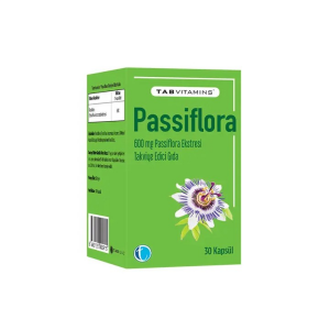 Tabvitamins Passiflora 30 Kapsül 8680133002915