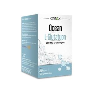 Orzax Ocean L-Glutatyon 250 mg 30 Tablet 8697595872116