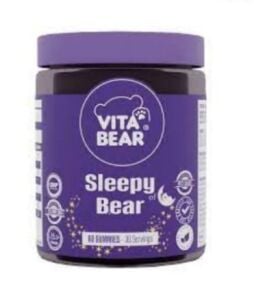 VİTA BEAR SLEEPY KIDS 60 GUMMES 8683318806339
