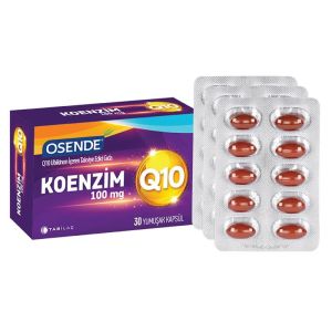 Osende Koenzim Q10 100 mg 30 Kapsül 8680133000560