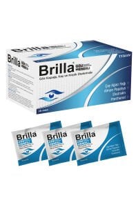 Brilla Göz Çevresi Temizleme Mendili 28'li