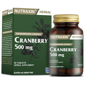 Nutraxin Cranberry 500 Mg 60 Tablet