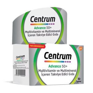 Centrum Advance 50+ Multivitamin 30 tablet  8681291002045