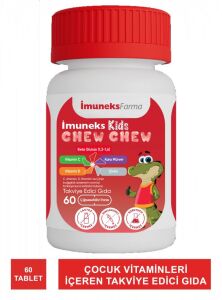İmuneks Kids Chew Chew 60 Çiğnenebilir Form 8680176001234