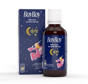 Baybay Night Melisa İçeren Bitkisel Damla 50 ml 8699284270562