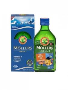 Möller's Omega-3 Balık Yağı Şurubu Tutti Frutti 250 ml 7070866013288