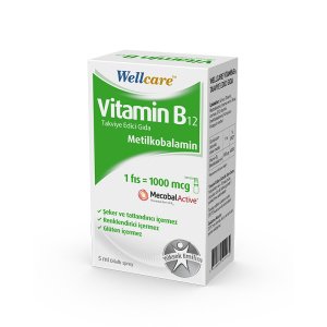 Wellcare Vitamin B12 Sprey 5 ml