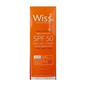 Wiss Plus Güneş Kremi Yüz İçin SPF50 50 ml 8690820720114