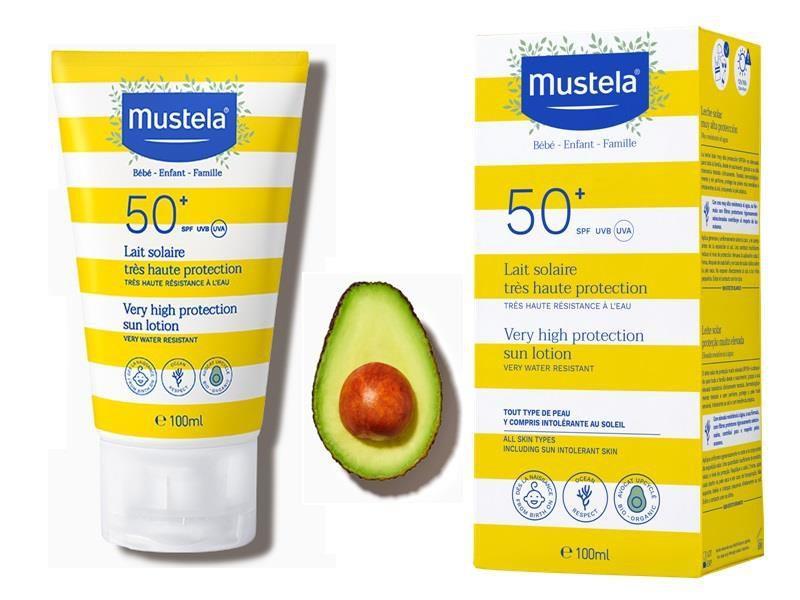 Mustela Yüksek Koruma Faktörlü Güneş Losyonu Tüm Aile İçin SPF50+ 100 ml 3504105037550