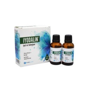 İyodalin İyot ve Selenyum Damla 25 + 25 ml 8680133001093
