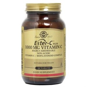 Solgar Ester-C Plus 1000 mg 60 Tablet 033984010512
