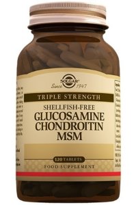 Solgar Glucosamine Chondroitin MSM 120 Tablet 033984013193