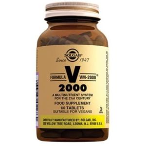 Solgar VM 2000 Multivitamin 60 Tablet 033984011878