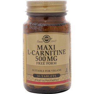 Solgar Maxi L-Carnitine 500 mg 30 Tablet 033984005709