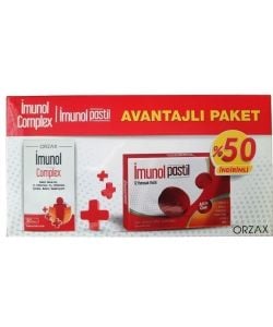 İmunol Complex 30 Kapsül + İmunol Soft 12 Pastil 8697595871164