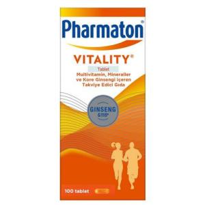 Pharmaton Vitality 100 Tablet 8683060010213
