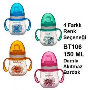 Baby Time BT106 Damla Akıtmaz Kulplu Bardak 150 ml 8699943241063