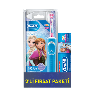 ORAL-B Çocuklar Için Frozen Şarjlı Diş Fırçası Diş Macunu 75 ml