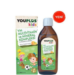 Youplus Kids VM Multivitamin ve Mineral Kompleksi 150 ml 8699514570448