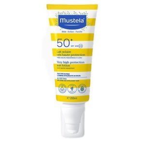 Mustela Yüksek Koruma Faktörlü Güneş Losyonu Tüm Aile İçin SPF50+ 200 ml 3504105037567